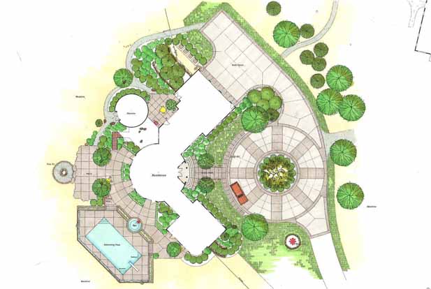 Garden Design Plans Photograph 29718 | Landscape Design Plan 1