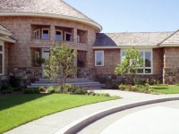 Entry Walk & Circular Turnaround Driveway