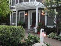 Courtyard Garden with Arbor Entry